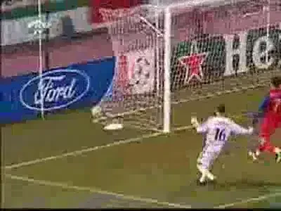 Vezi golul lui Florin Cernat din Ghencea in egalul 1-1 cu Dinamo Kiev!