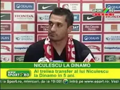 Niculescu: Rednic decide daca o sa fiu titular, vreau sa imi inchei cariera la Dinamo!