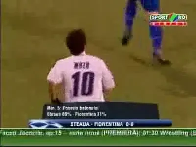 Mutu, injurat si fara vlaga cu Steaua! Vezi un montaj cu Mutu la Steaua - Fiorentina