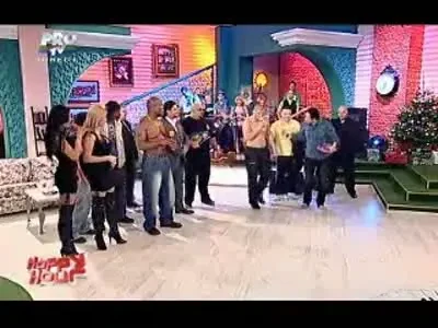 SENZATIE! Vezi ce cadou i-a facut Morosanu lui Goodridge la Happy Hour