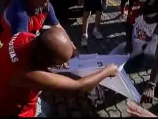 Video/ Ronaldo, ars simbolic de suporterii lui Flamengo!