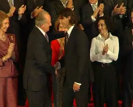 Nadal, mai tare ca regele Juan Carlos - in legenda la 22 de ani!