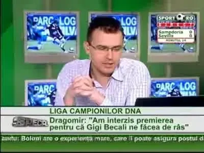 Piturca: Ma surprinde discutia dintre Becali si Radoi, eu am cazut ca musca-n lapte!