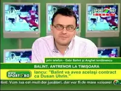 Iordanescu: Sper ca Balint nu a acceptat ca obiectiv castigarea titlului cu Timisoara