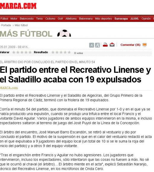 FOARTE TARE: Record in Spania: 19 jucatori eliminati intr-un singur meci!_3