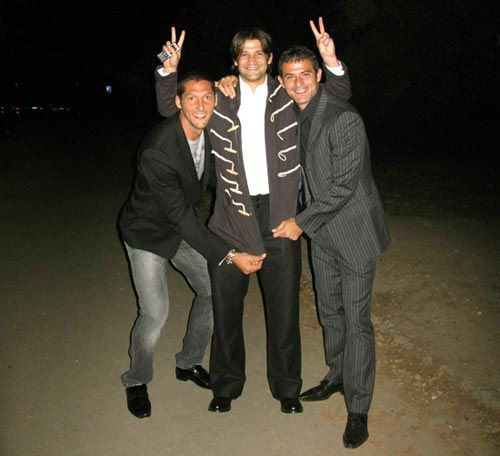 Chivu si Materazzi, impotriva rasismului: s-au costumat in LAUTARI!_3