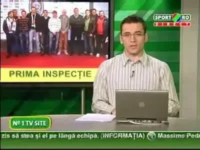 FOTO: Uhrin, prezentat la CFR Cluj cu stafful tehnic!