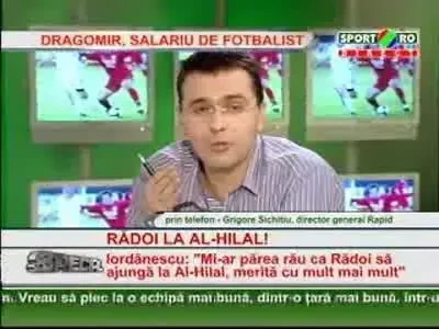 Sichitiu: Radoi va avea viata grea in Arabia, antrenamentele se fac la 40 de grade!