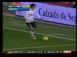 Vezi super golul din foarfeca al lui Colsa! Valencia 3-1 Racing