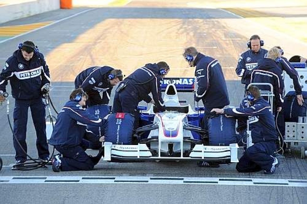Vezi imagini cu noul monopost BMW, F1.09, lansat la Valencia!_8