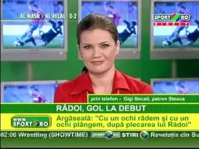 Cu Elton ai un om in minus pe teren.L-am dat sa scap de el. Merg la arabi sa-l vad pe Radoi!