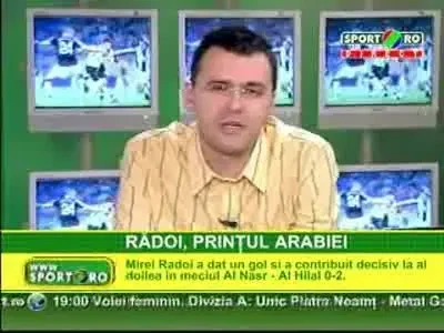 Sper ca Mourinho a vazut meciul lui Radoi si regreta ca nu l-a luat la Inter!
