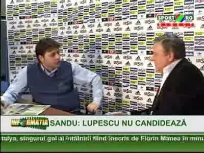 Sunt prieten cu Piturca! 99% Lupescu nu va candida!