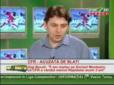 Munteanu: Nu i-am zis nimic lui Becali! CFR - Rapid n-a fost blat