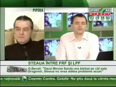 Becali: Ii urez lui Hagi La Multi Ani !