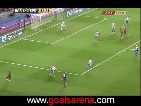 Dani Alves inchide balul pentru Barcelona cu un GOLAZO!