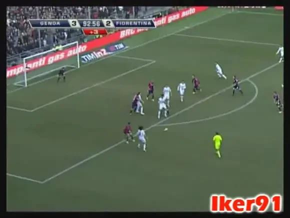 Vezi golul 3 al lui Mutu, din meciul cu Genoa!