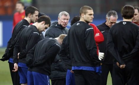 FOTO / Beckham, spionul lui United / Chivu face senzatie la antrenament!_2