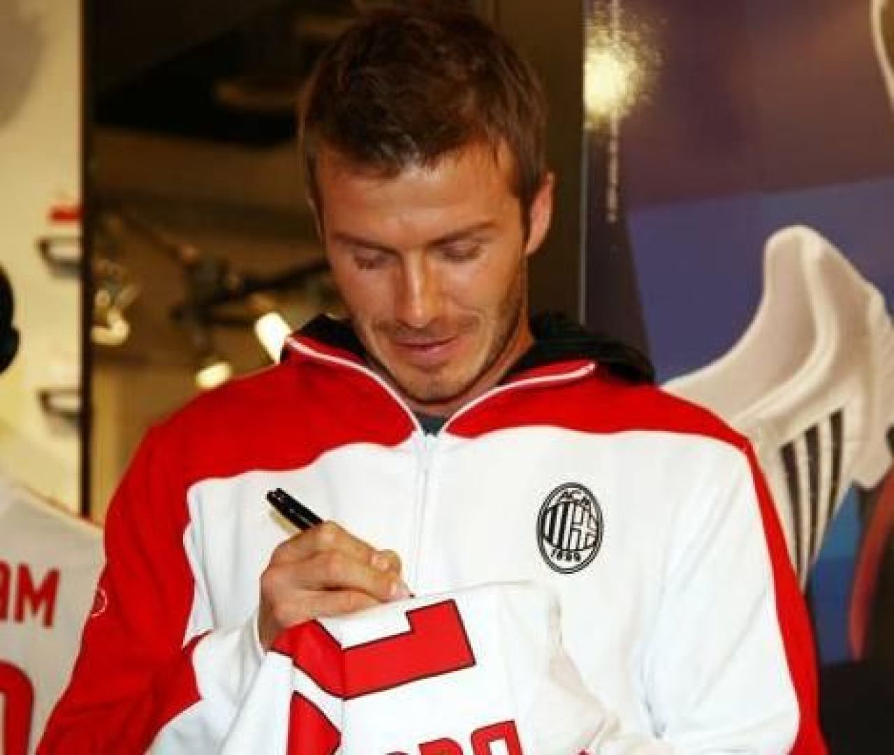 FOTO / Beckham, spionul lui United / Chivu face senzatie la antrenament!_8