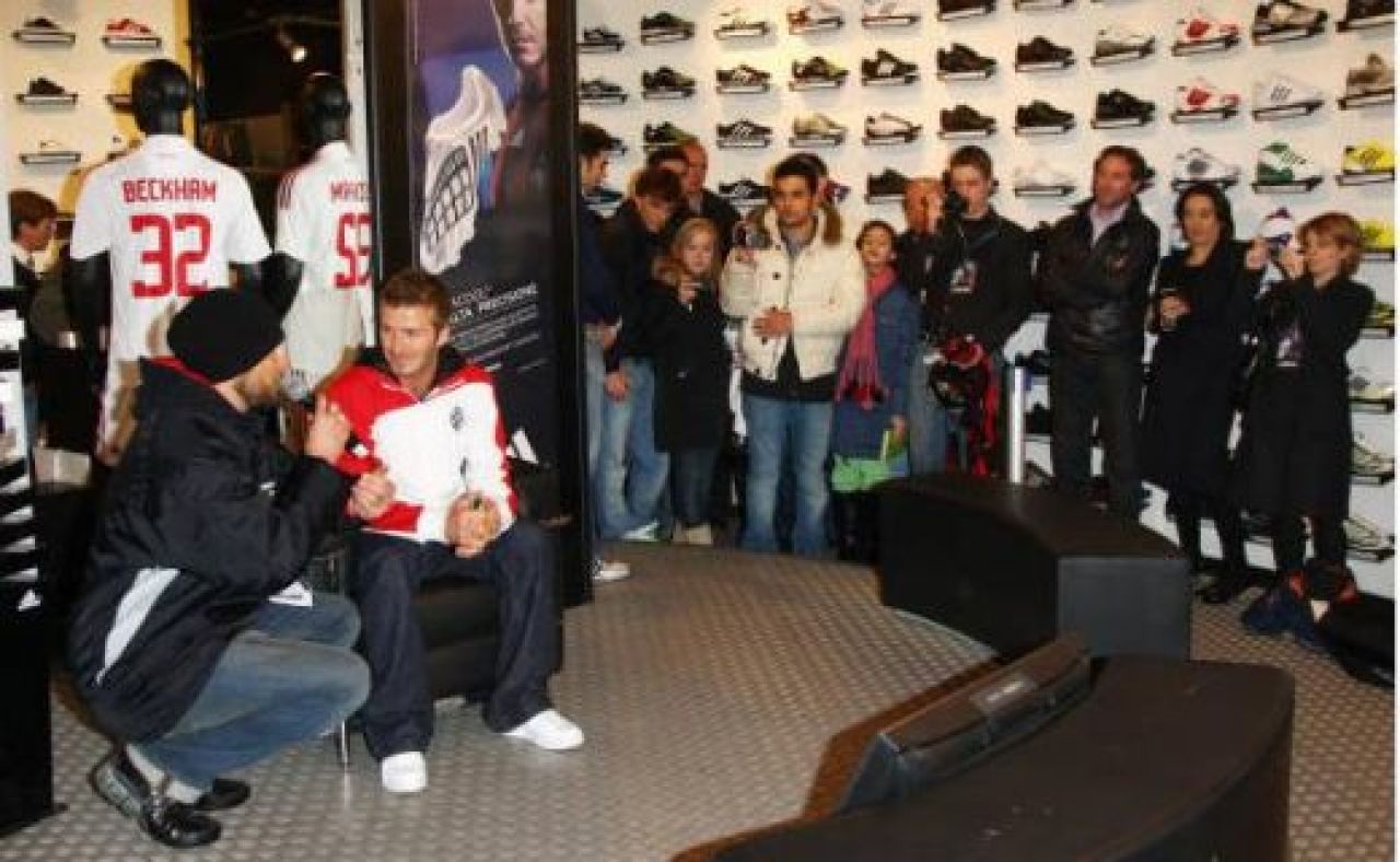 FOTO / Beckham, spionul lui United / Chivu face senzatie la antrenament!_10