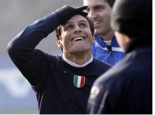 FOTO / Beckham, spionul lui United / Chivu face senzatie la antrenament!_19