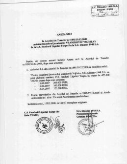 Dinamo nu are datorii in cazul Vranjkovic! Vezi dovezile dinamovistilor!_4