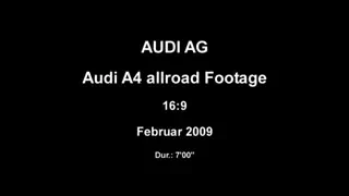 VIDEO: Primele imagini cu Audi A4 Allroad Quattro!