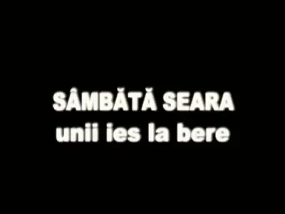 Tu ce faci sambata seara? Hai sa punem pariu cu frica! Sambata - 23:00, duminica - 15:00!