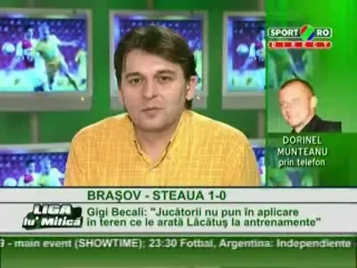 Munteanu: Steaua se bate la Uefa, si pentru aia ii va fi greu!