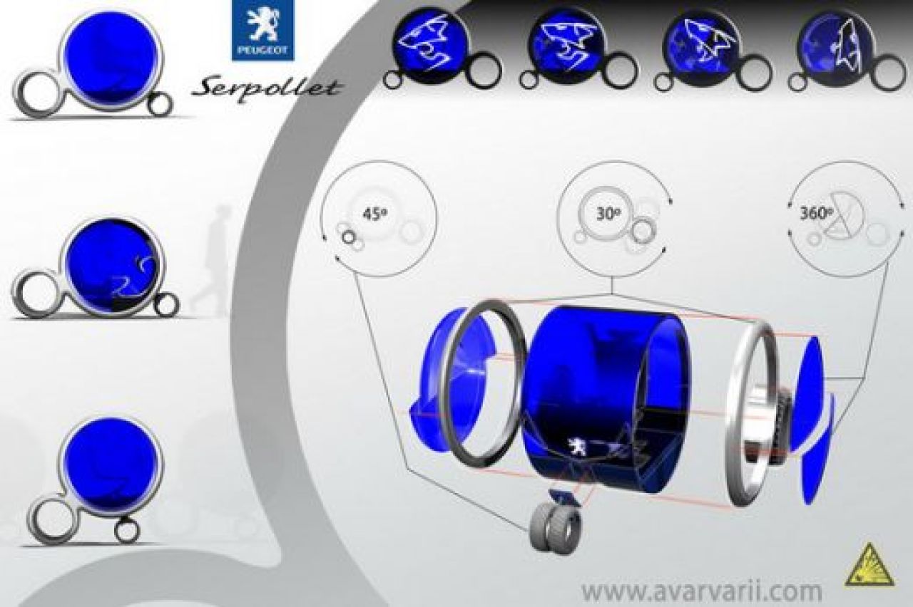 Un roman a proiectat masina viitorului! VEZI cum arata Peugeot Serpollet 2029!_4