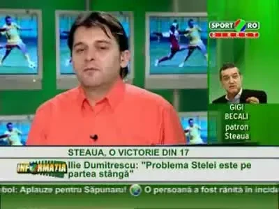 Becali: Dumitrescu nu are CV de Steaua, sa antreneze in Romania, vedem dupa!