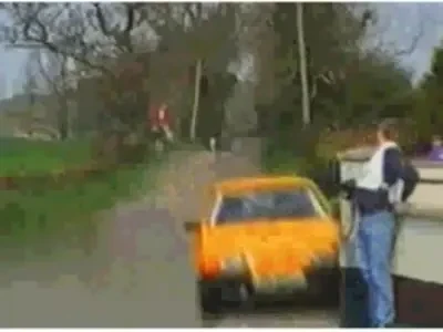 GENIAL!!!!!! Asa ceva nu ai mai vazut: a driblat moartea cu sictir!