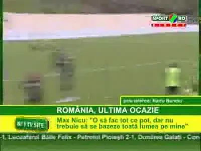 Ce retin din gestul lui Lazar? Stupizenia arbitrului. Poate Lazar a jucat la pariuri :)