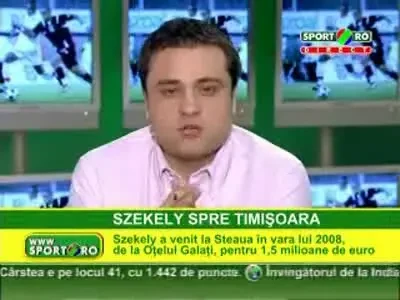 Lacatus: Szekely nu pleaca la Timisoara, la vara discutam de transferuri!