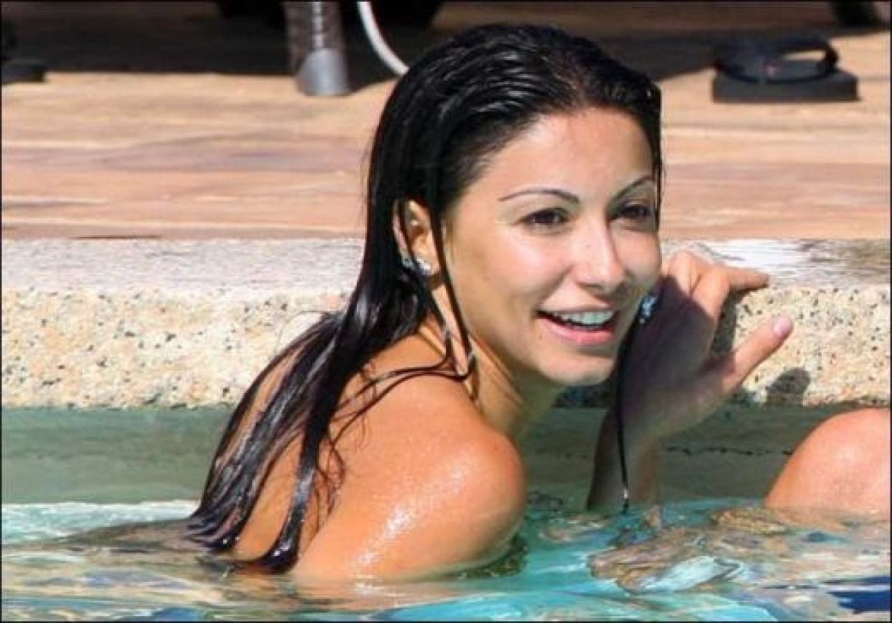Show-girl Letizia Filippi: