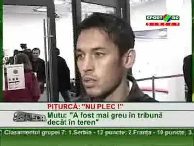 Codrea: Am pierdut si cu Mutu pe teren! Ne-am facut de rusine, asta e valoarea nostra