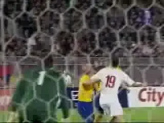 VIDEO: Zigici marcheaza si cu spatele la poarta: Serbia 2-0 Suedia!