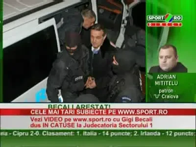 Becali arestat? "Este un spectacol foarte reusit. Va urma decaderea Stelei"
