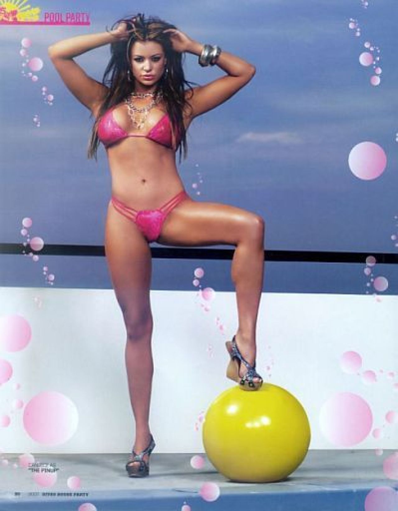 Top Dive Wrestlemania 25 locul 11 - Candice Michelle - prea fierbinte pentru TV_5