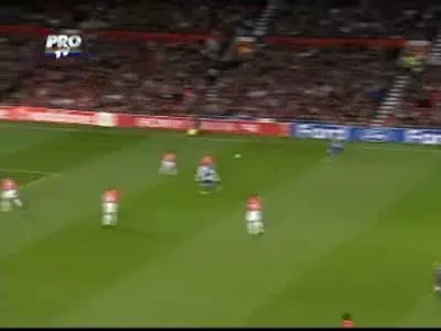 C. Rodriguez deschide scorul pe Old Trafford, in minutul 4!