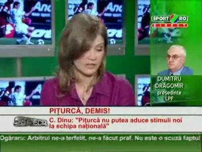 Dragomir: I-am luat apararea lui Piturca!