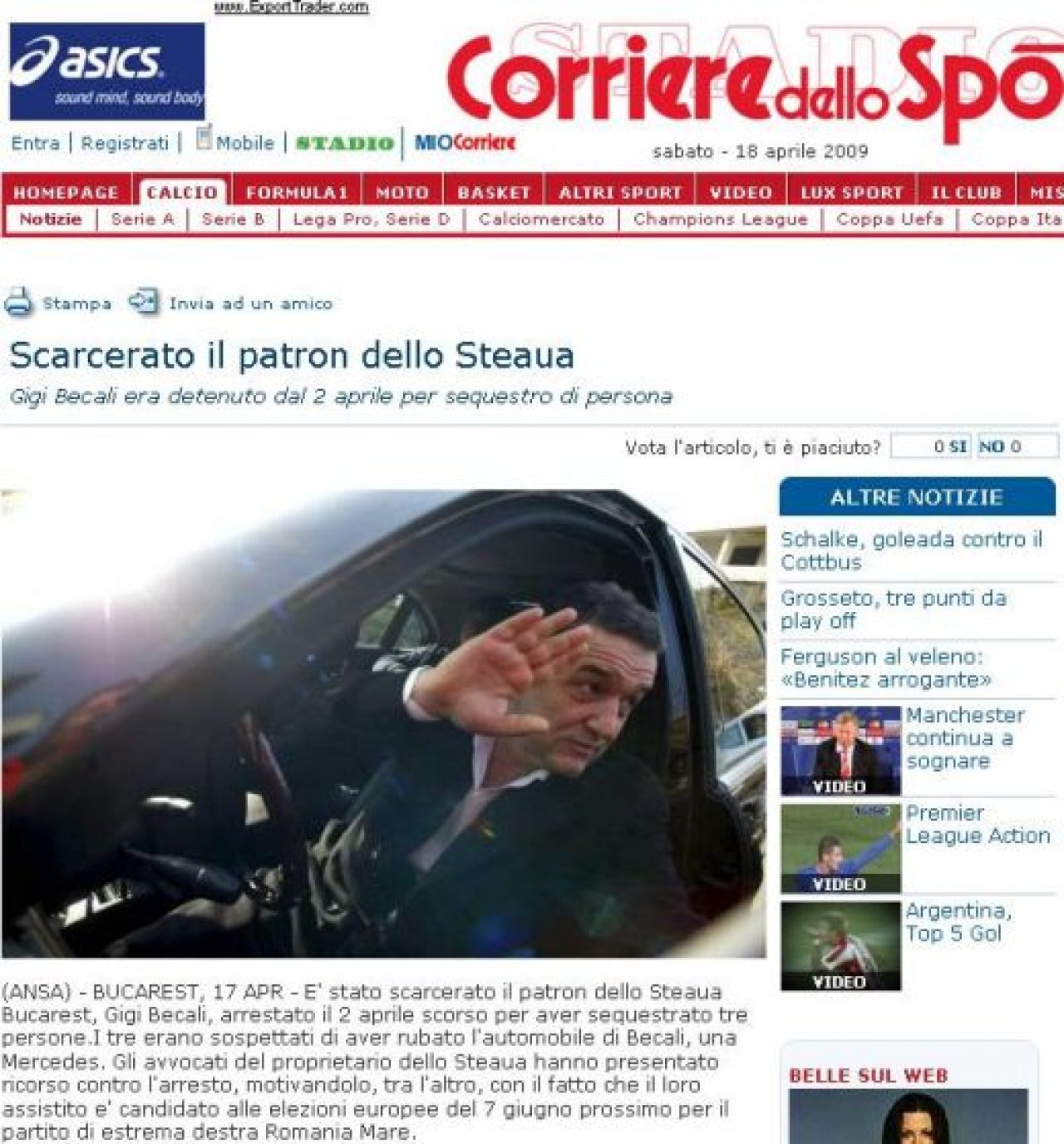 Gigi is FREE! Vezi cum a reactionat presa din Italia si Spania dupa eliberarea lui Becali_2