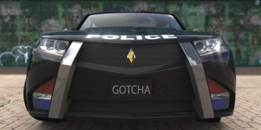 VEZI cum arata o super masina de Politie: Carbon Motors E7: NYPD!_29