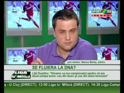 Fuge de DNA? Arbitrul Marius Martis a plecat in Germania pentru operatie la glanda tiroida!