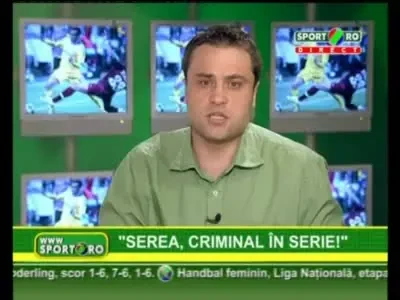 Ionica Serea, afara din arbitraj:"Si ce daca m-au exclus?! Sunt tanar si am toata viata inainte!"