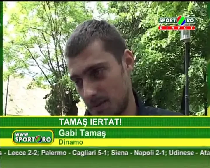 Tamas rateaza meciul cu Steaua? Daca voi fi suspendat, nu vreau sa vad meciul