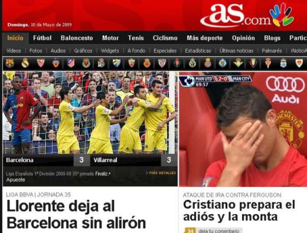 VIDEO: Barca putea fi campioana, Villarreal a egalat in min 92! Barca 3-3 Villarreal_2