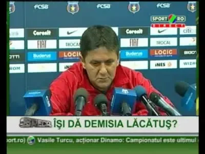 Lacatus: "Scad sansele la Europa League, sunt principalul vinovat pentru asta!"