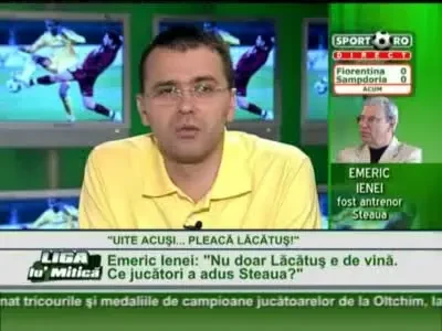 "Lacatus a gresit cand s-a intors la Steaua! El nu are curaj sa il contrazica pe Becali!"