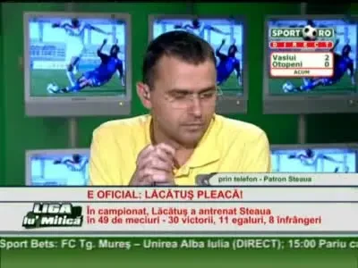 Becali, noul antrenor al Stelei: Eu fac echipa, eu fac tot, doar nu-l las pe Pedrazzini!